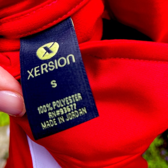 Xersion, Red & White, zip-up, Basketball, Jacket, Size S - Picture 4 of 4
